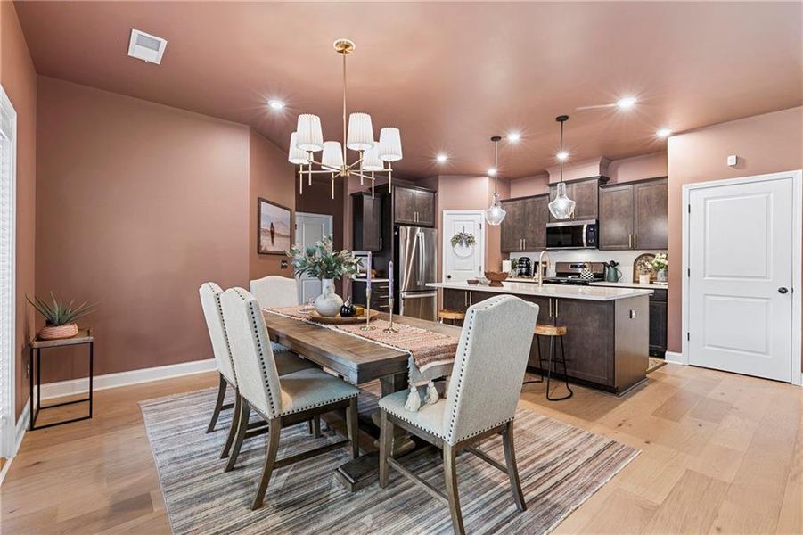 Furnished interior view inside a new home in , Hoschton (Image 36). Furnished interior view inside a new home in , Hoschton (Image 36).