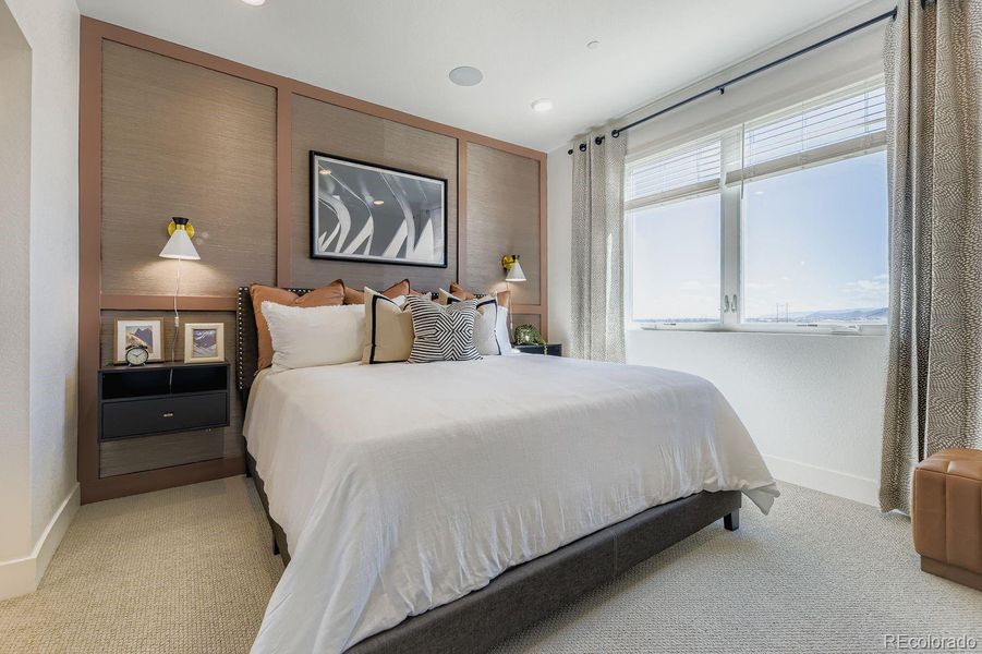 Furnished interior view inside a new home in Solterra, Lakewood (Image 5).