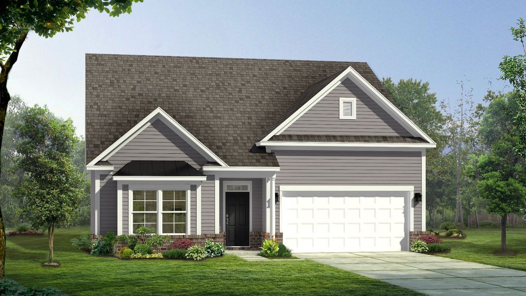 Representative exterior photo of a completed home built from the Cooper 3 by DRB Homes in Michaux Gardens, Belmont, NC (Image 2). Representative exterior photo of a completed home built from the Cooper 3 by DRB Homes in Michaux Gardens, Belmont, NC (Image 2).