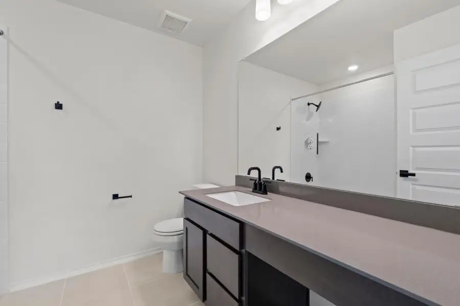 Furnished interior view inside a new home in Salerno - Heritage Collection, Round Rock (Image 8). Furnished interior view inside a new home in Salerno - Heritage Collection, Round Rock (Image 8).