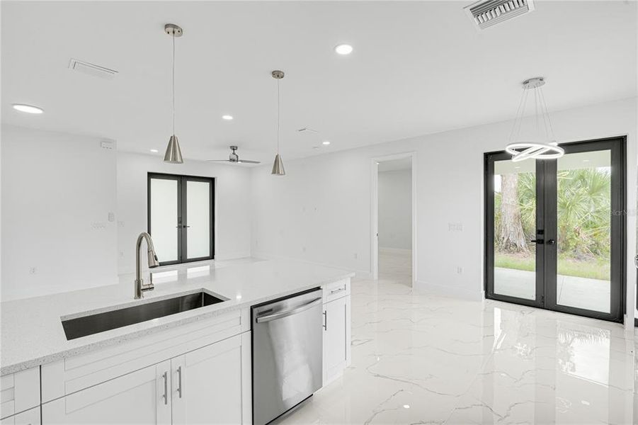 Furnished interior view inside a new home in , Rotonda West (Image 9).