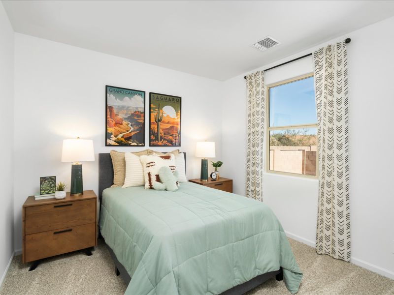 Furnished interior view inside a new home in Las Patrias at Star Valley Phase III - Premier Series, Tucson (Image 8).