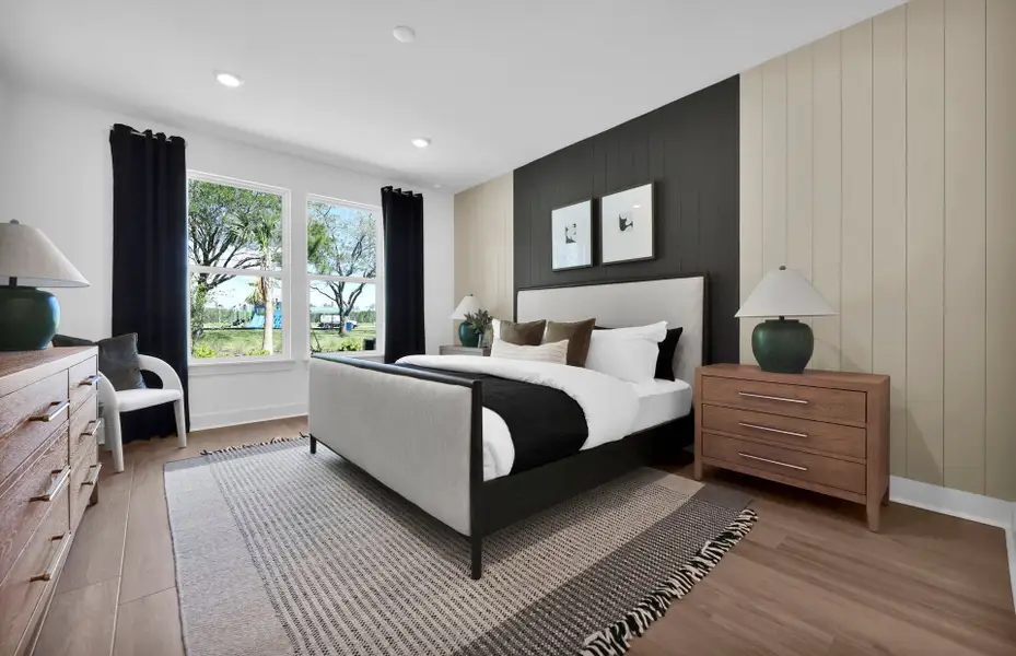 Representative furnished interior of a home built from the Palmary by Pulte Homes in Lakeview Estates, Palm Coast (Image 16).