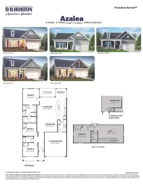 2D floor plan layout of this home in The Villas at Kinsley, Jamestown, NC (Image 2). 2D floor plan layout of this home in The Villas at Kinsley, Jamestown, NC (Image 2).