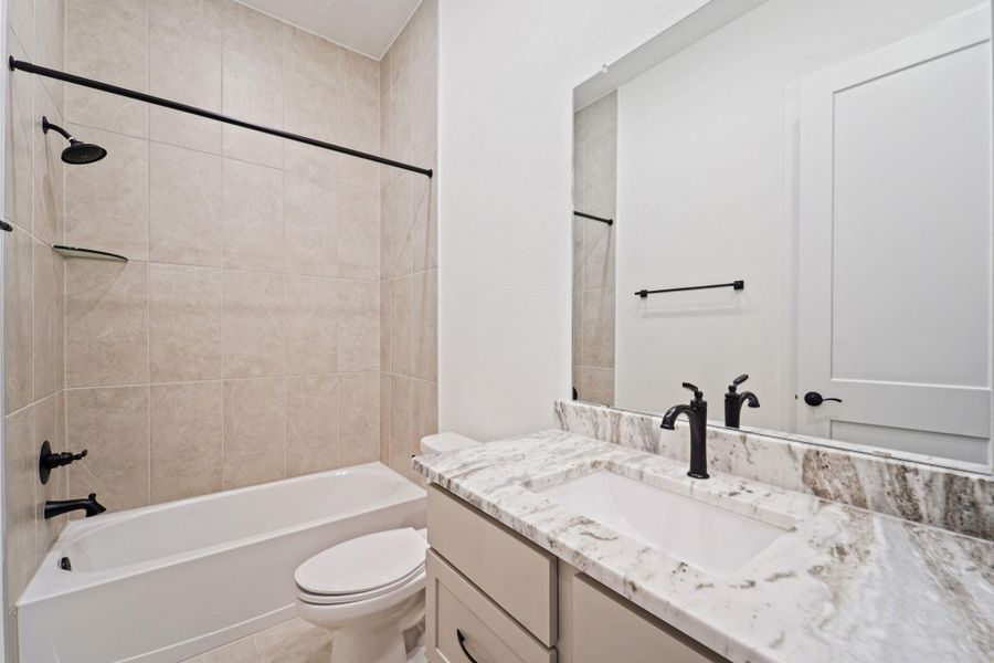 Furnished interior view inside a new home in Kresston, Montgomery (Image 16).