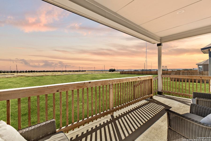 Exterior details and patio area of a home in Arched Oaks, Floresville (Image 29). Exterior details and patio area of a home in Arched Oaks, Floresville (Image 29).