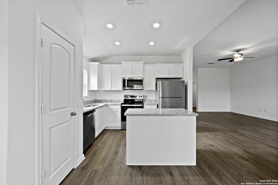 Furnished interior view inside a new home in , Lytle (Image 7).