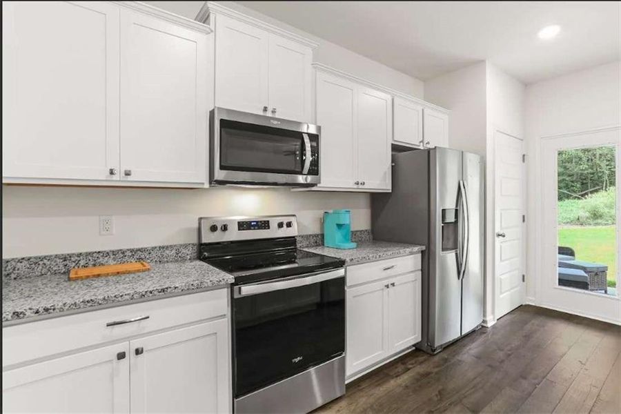 Furnished interior view inside a new home in The Villages at Oakshire, Atlanta (Image 11).