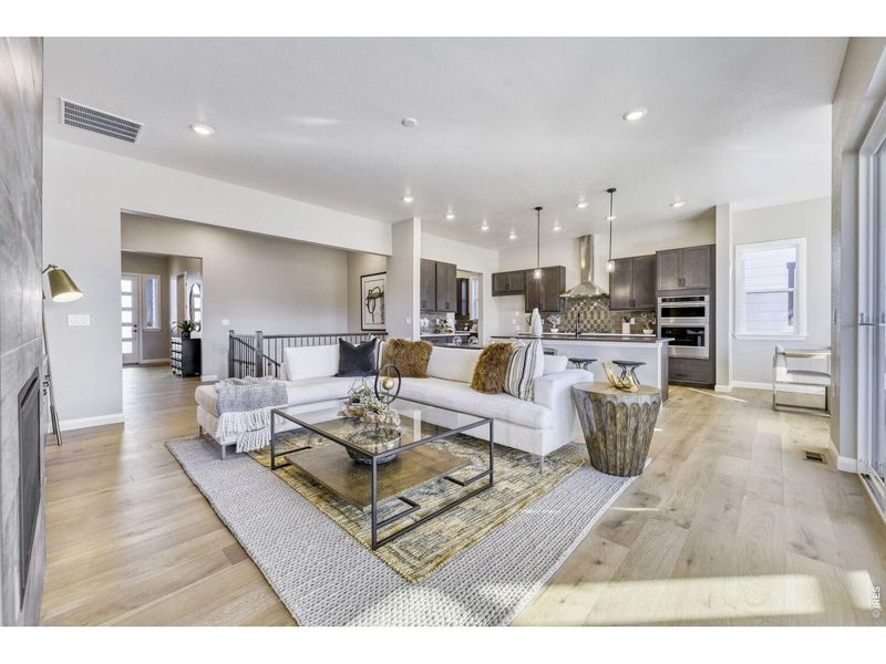 Furnished interior view inside a new home in , Broomfield (Image 39).