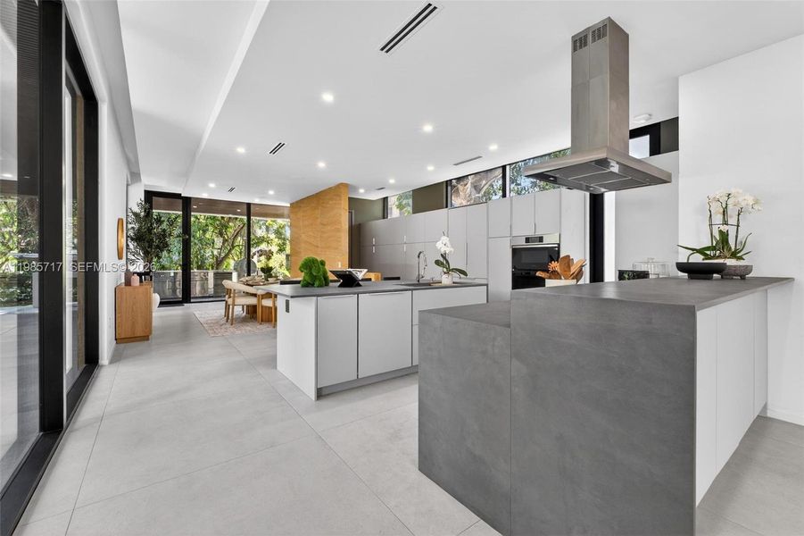 Furnished interior view inside a new home in , Miami (Image 11).