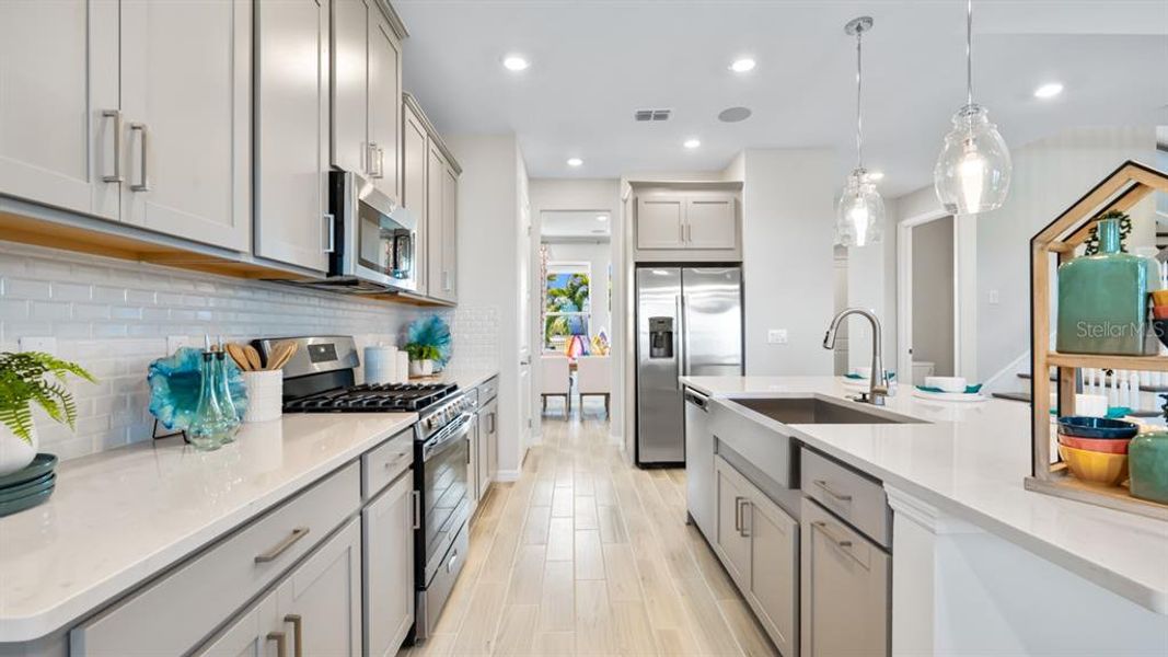 Furnished interior view inside a new home in Firethorn, Parrish (Image 15).
