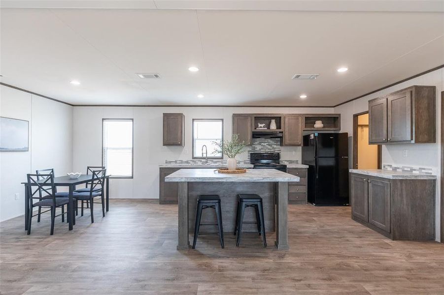 Furnished interior view inside a new home in , Anson (Image 6).