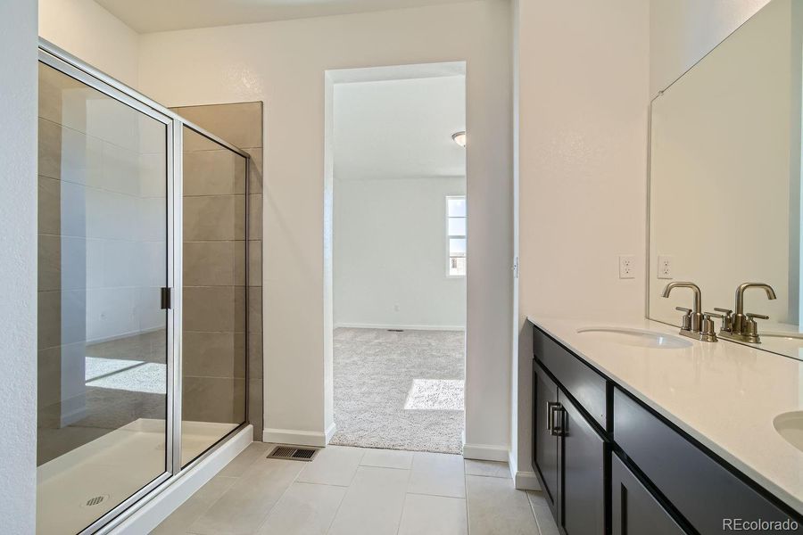 Furnished interior view inside a new home in Wolf Creek Run, Strasburg (Image 11).