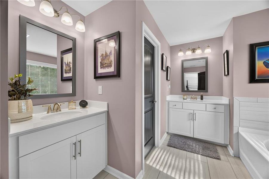 Furnished interior view inside a new home in , Douglasville (Image 23).