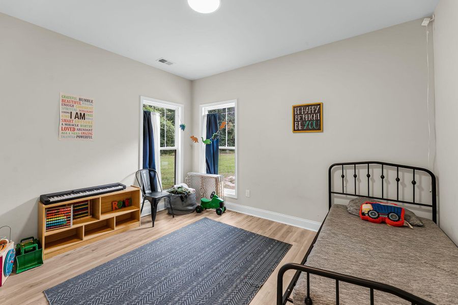Furnished interior view inside a new home in , Smoaks (Image 17).