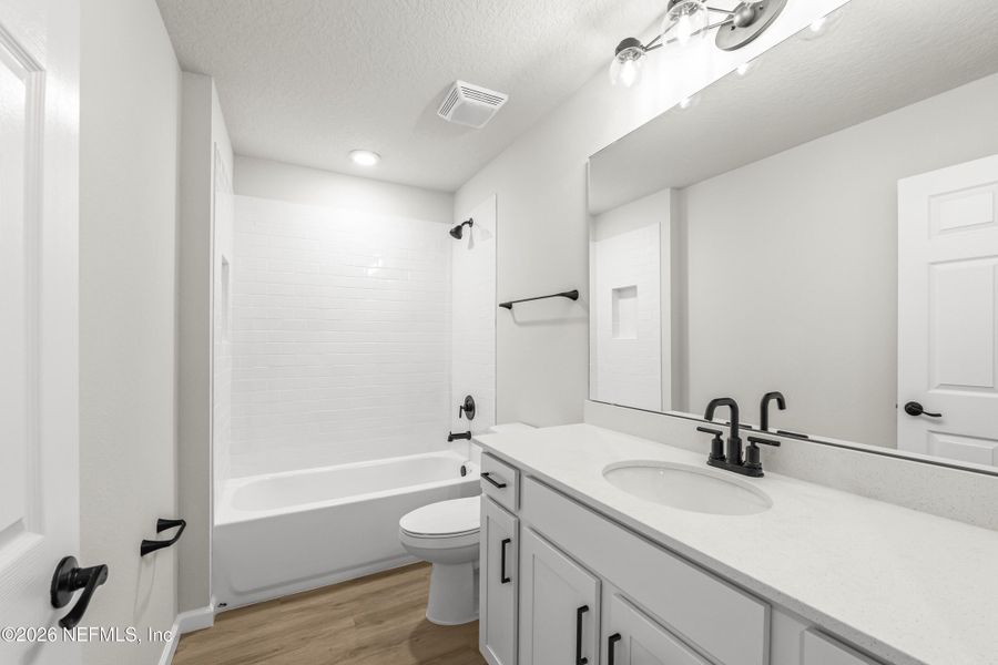 Furnished interior view inside a new home in , Jacksonville (Image 10).