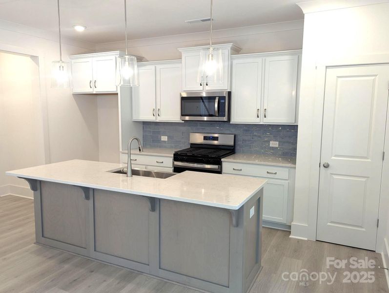 Furnished interior view inside a new home in Edgewater - The Cottages, Lancaster (Image 7). Furnished interior view inside a new home in Edgewater - The Cottages, Lancaster (Image 7).