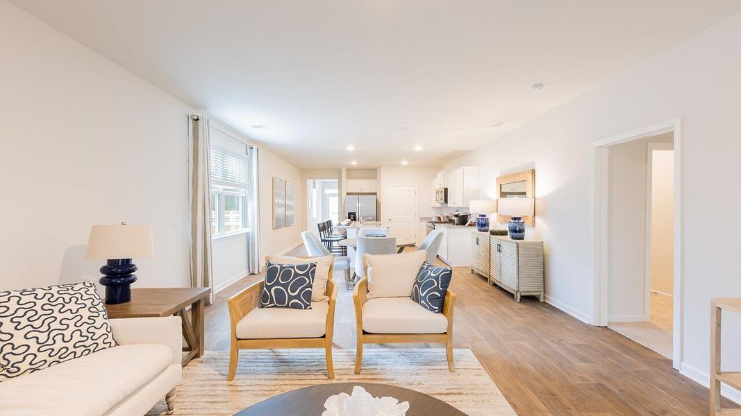Furnished interior view inside a new home in Pine Hills at Cane Bay, Summerville (Image 19).