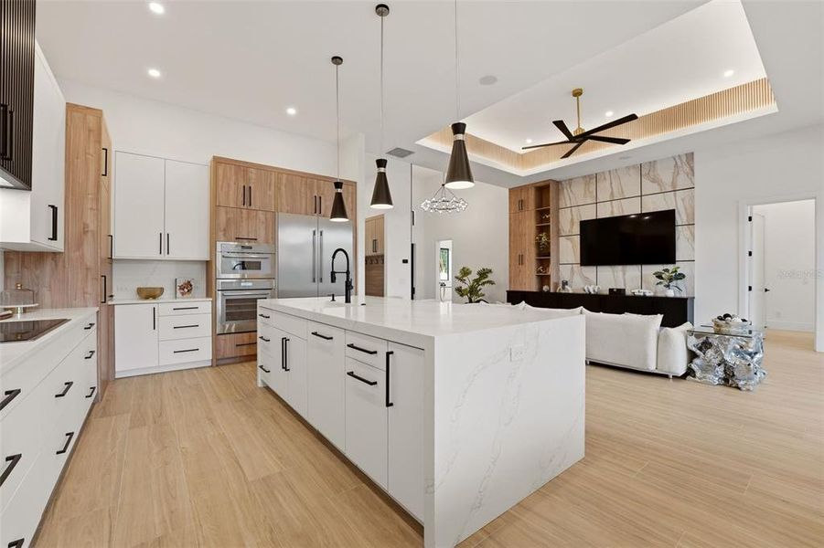 Furnished interior view inside a new home in , Sarasota (Image 8).