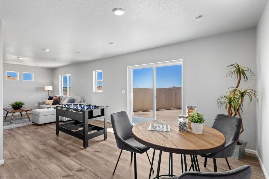 Furnished interior view inside a new home in Green Valley Ranch, Aurora (Image 12).