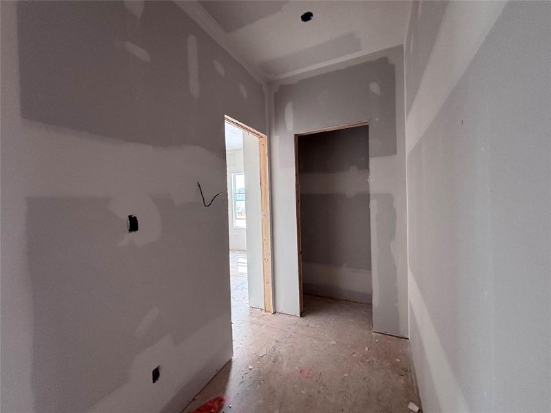 In-progress construction of a new home in The Colony 45s, Bastrop, TX (Image 7).