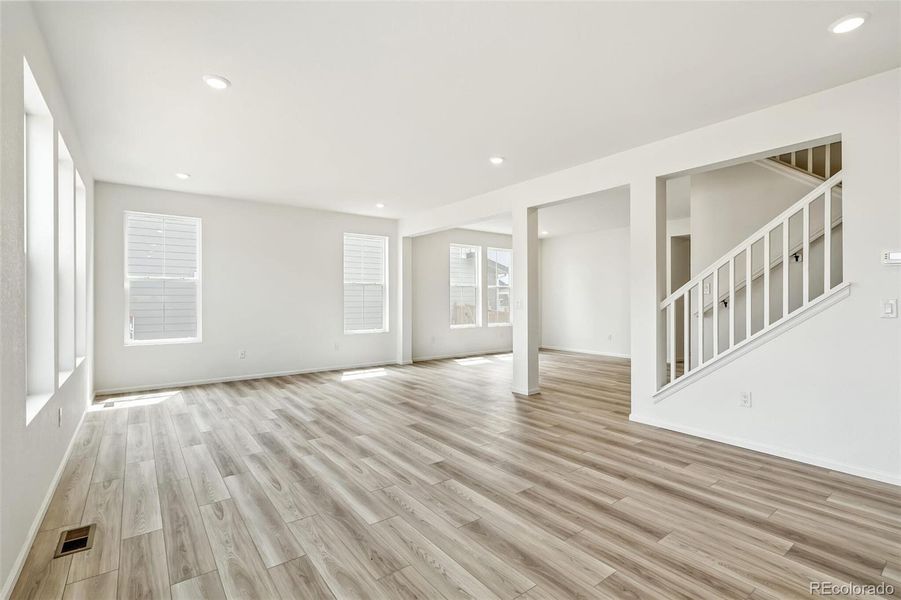 Spacious, unfurnished interior of a new home in Windsong, Thornton (Image 29).