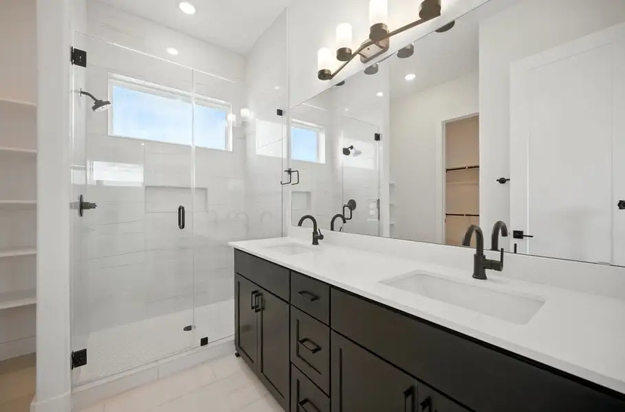 Furnished interior view inside a new home in Foxfield, Austin (Image 5). Furnished interior view inside a new home in Foxfield, Austin (Image 5).