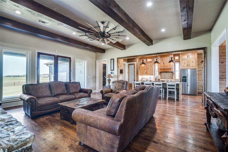 Furnished interior view inside a new home in , Wills Point (Image 24). Furnished interior view inside a new home in , Wills Point (Image 24).