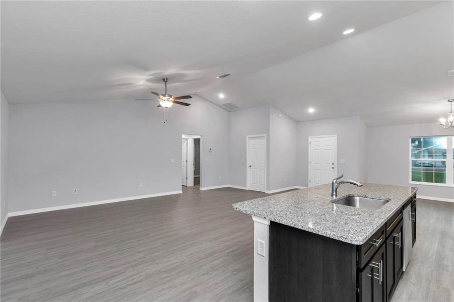 Furnished interior view inside a new home in , Ocala (Image 9).