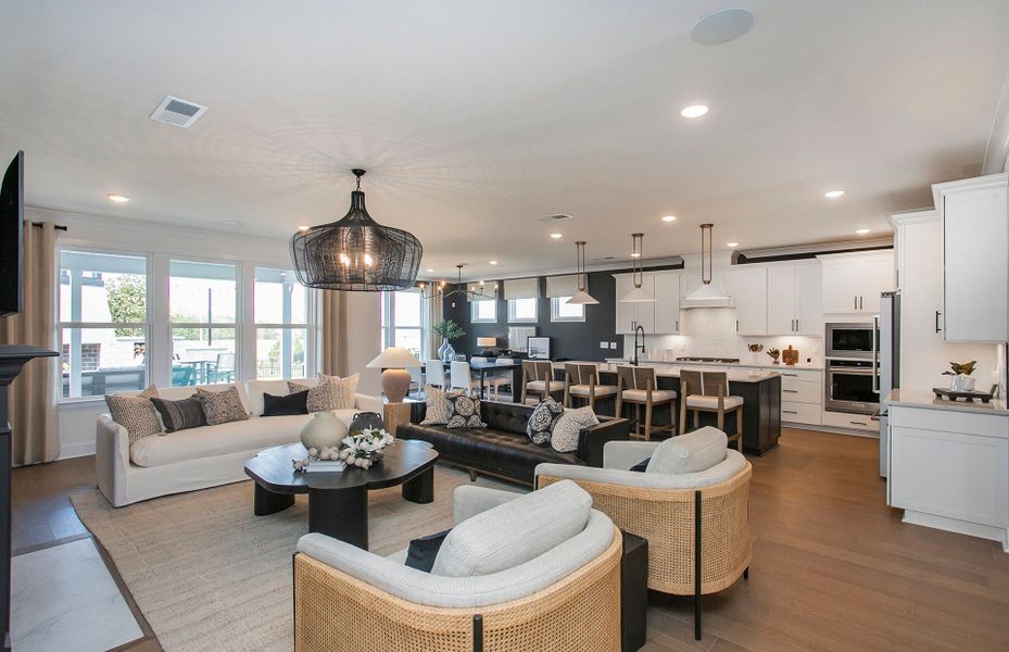 Stellar Gathering in new home construction by Del Webb Homebuilders Nashville