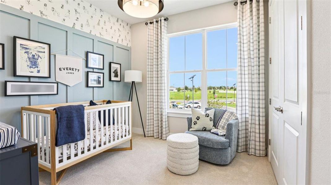 Furnished interior view inside a new home in Isla Mirada, San Antonio (Image 16).