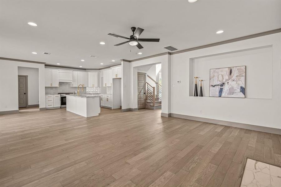 Spacious, unfurnished interior of a new home in , Westworth Village (Image 25). Spacious, unfurnished interior of a new home in , Westworth Village (Image 25).