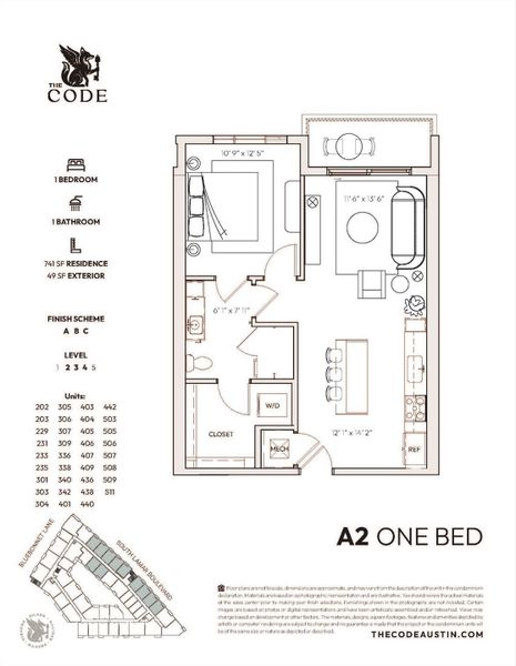 2D floor plan layout of this home in , Austin, TX (Image 3).