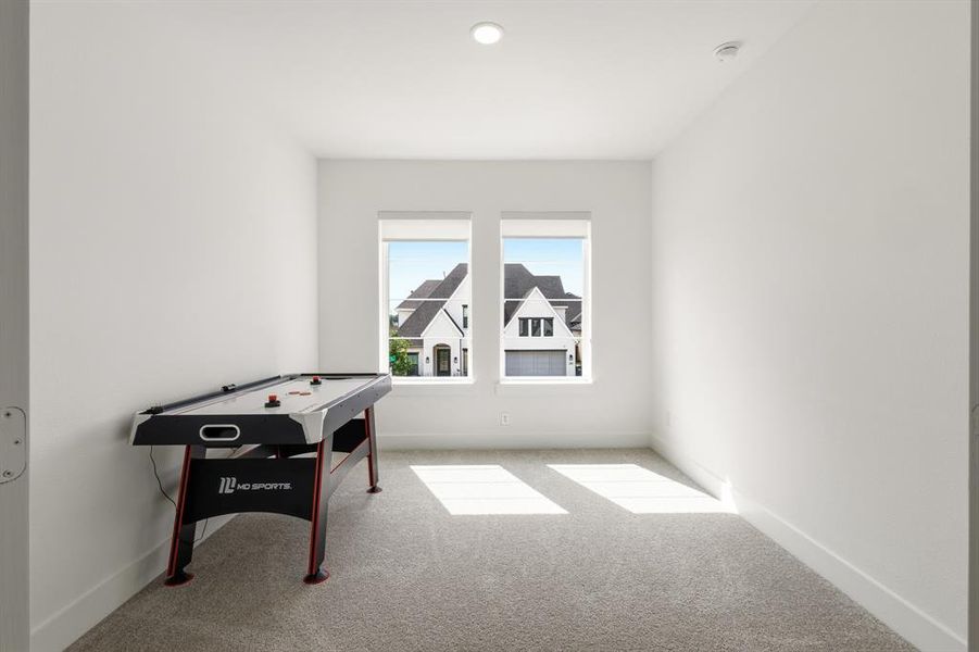 Second study or flex space upstairs