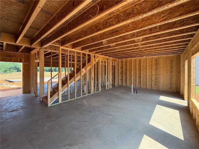 In-progress construction of a new home in , Rockmart, GA (Image 24).
