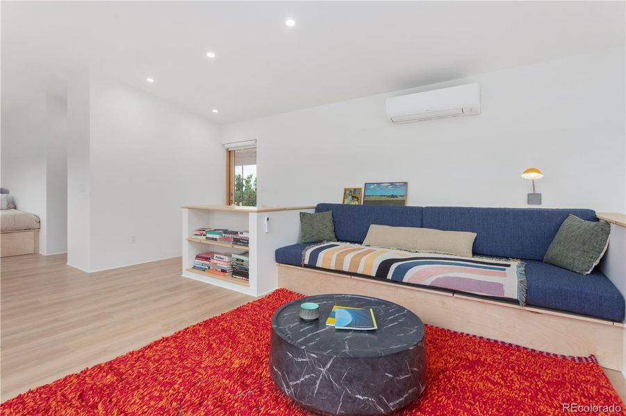 Upstairs living room of Unit 1.