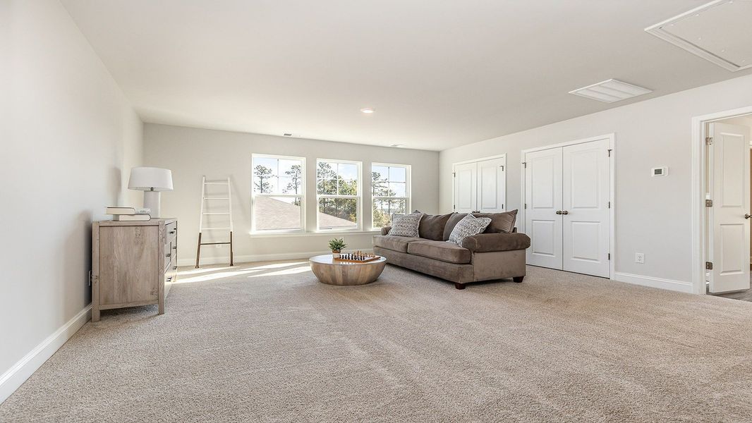 Furnished interior view inside a new home in Auberon Woods, Conway (Image 18).