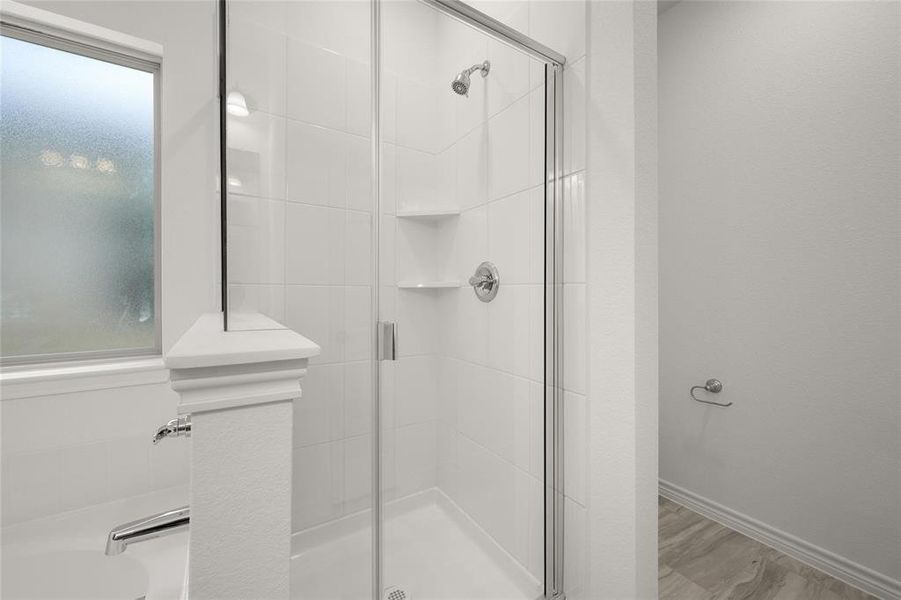 Furnished interior view inside a new home in Baker Farms, Cleburne (Image 10). Furnished interior view inside a new home in Baker Farms, Cleburne (Image 10).