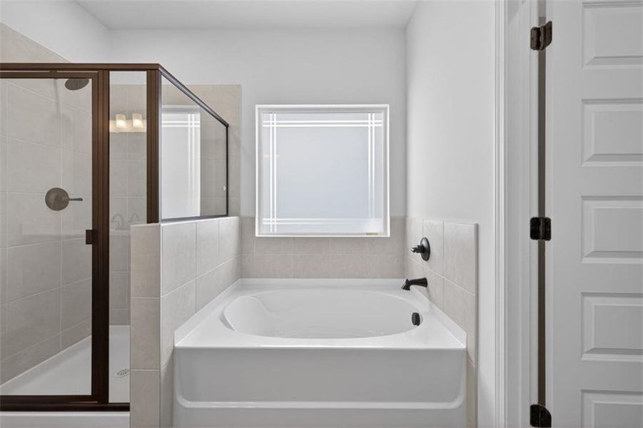 Furnished interior view inside a new home in Sanders Park, Austell (Image 18).