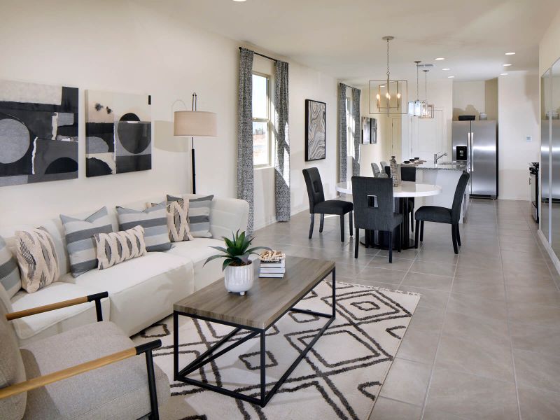 The 1560 plan modeled at Valencia Crossing in Tucson, AZ. The 1560 plan modeled at Valencia Crossing in Tucson, AZ.