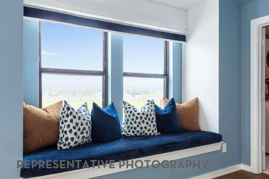 Furnished interior view inside a new home in The Parks at Wilson Creek, Celina (Image 4).