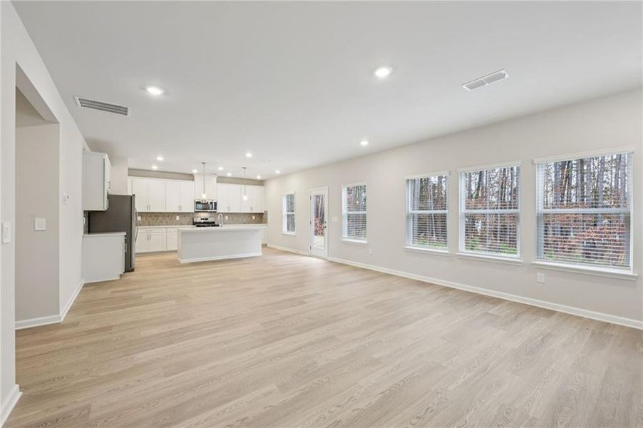 Spacious, unfurnished interior of a new home in Parkside at Grayson, Grayson (Image 20).