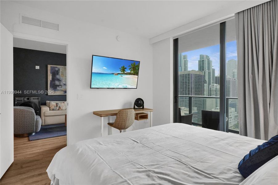 Furnished interior view inside a new home in , Miami (Image 13). Furnished interior view inside a new home in , Miami (Image 13).