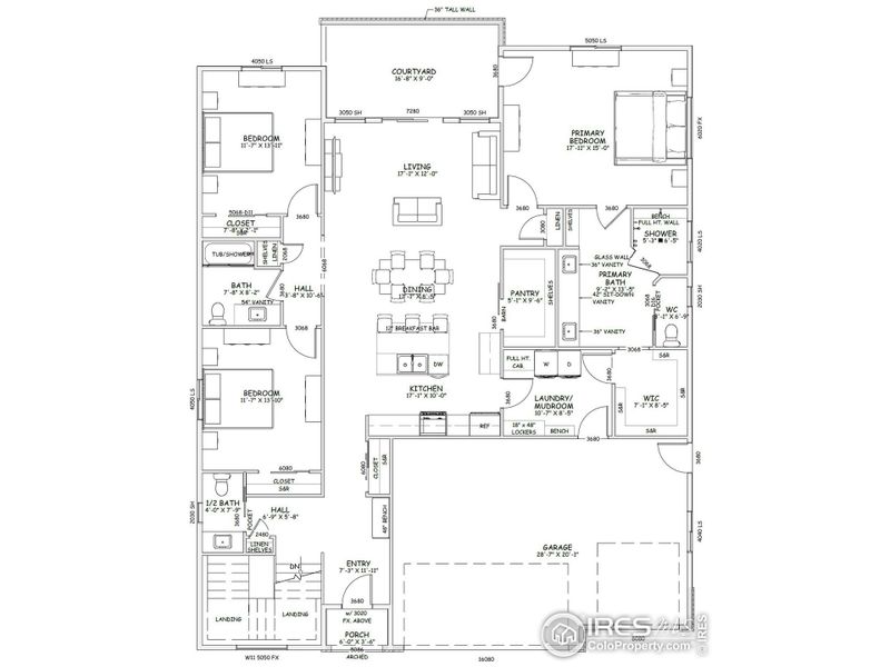 Main Level Floor Plan