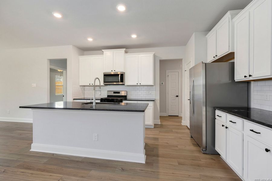 Furnished interior view inside a new home in Hightop Ridge, Converse (Image 7).