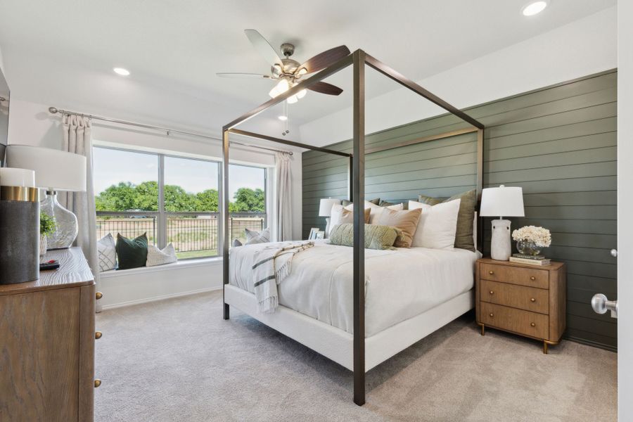Representative furnished interior of a home built from the Concept 1660 by Landsea Homes in Summer Crest, Fort Worth (Image 8).