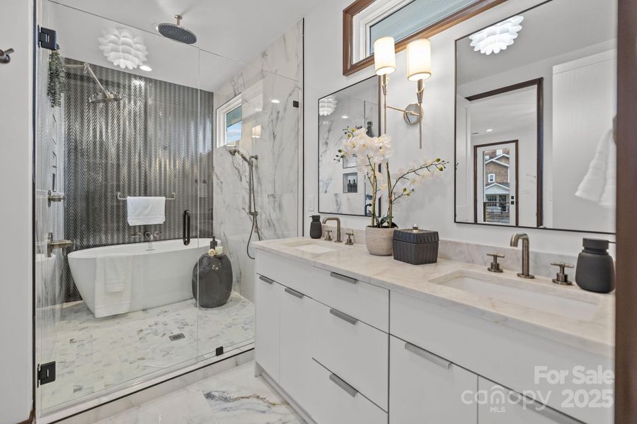 Furnished interior view inside a new home in , Charlotte (Image 7). Furnished interior view inside a new home in , Charlotte (Image 7).