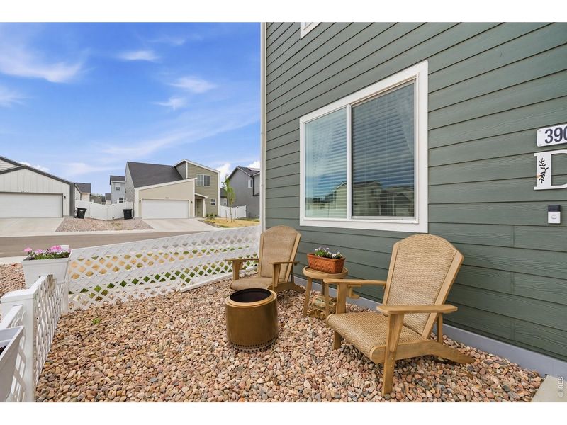 Exterior details and patio area of a home in , Evans (Image 19).