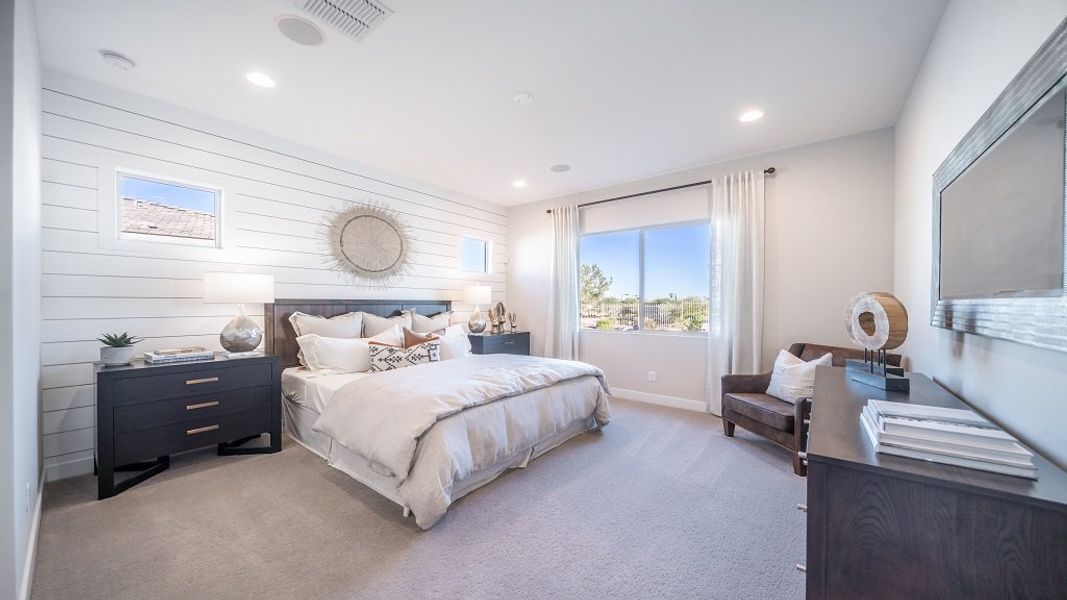 Furnished interior view inside a new home in Estrella, Goodyear (Image 26).