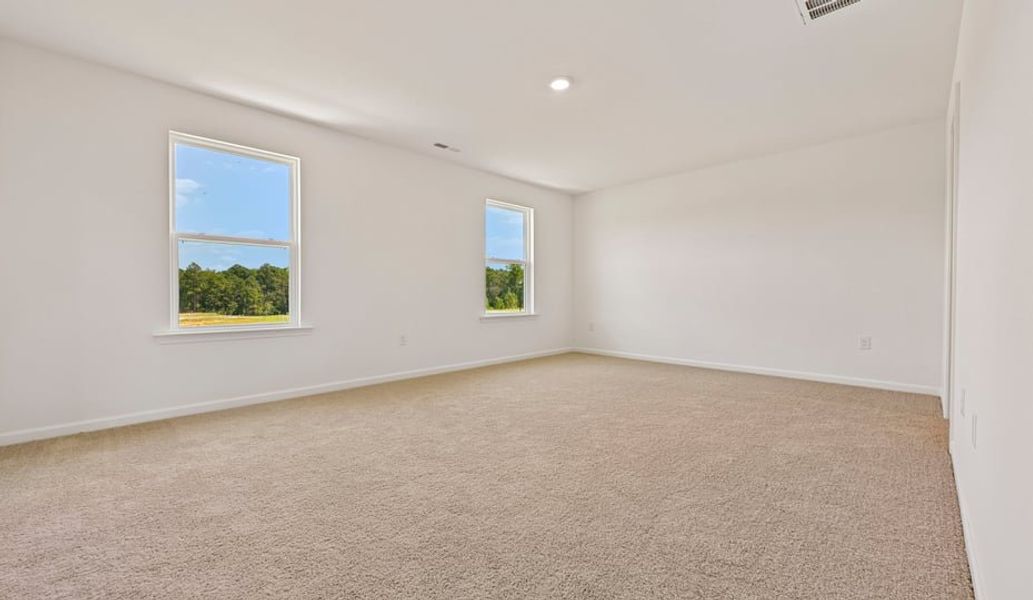 Spacious, unfurnished interior of a new home in Shahbain Reserve, Raeford (Image 34). Spacious, unfurnished interior of a new home in Shahbain Reserve, Raeford (Image 34).